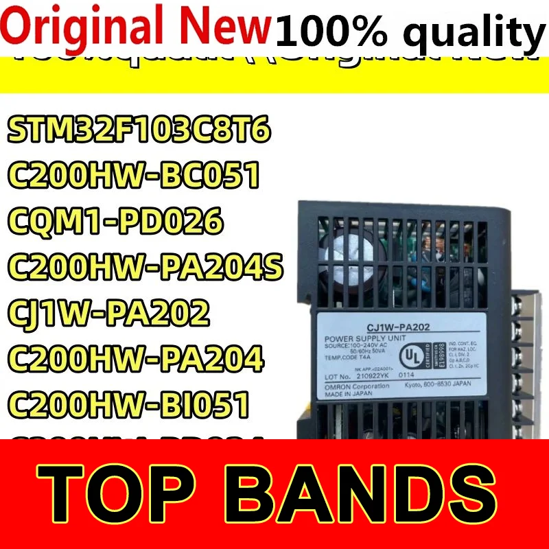 

100% New Original CJ1W-PA202 CQM1-PD026 C200HW-PA204 C200HW-PA204S C200HW-PD024 C200HW-BC051 C200HW-BI051 DRT1-OD16X Module