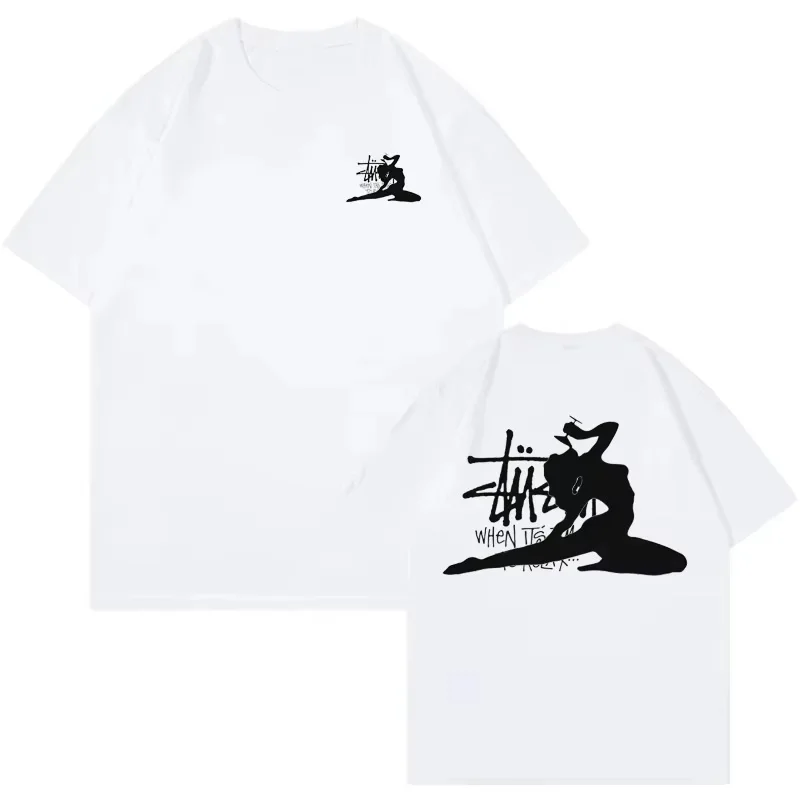 

2025 Summer Luxury Brand Men 100%Cotton T Shirt Printed Fashion Tops Casual Trendy Short Sleeve Vintage Street Women T Shirt Y2K