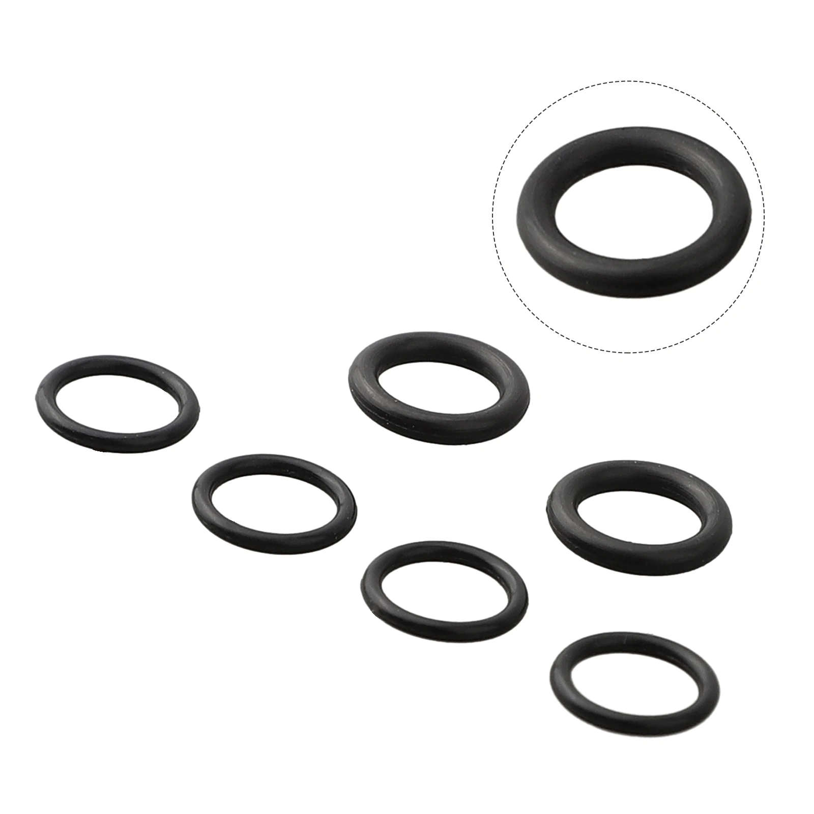 6 stücke Hydraulische Scheibenbremse Klemme O-Ring Fahrrad Bremsschlauch Bremssättel Banjo O Ring Für-SHIMANO XT XTR SM-BH90 Bremse Teile – Detail 6