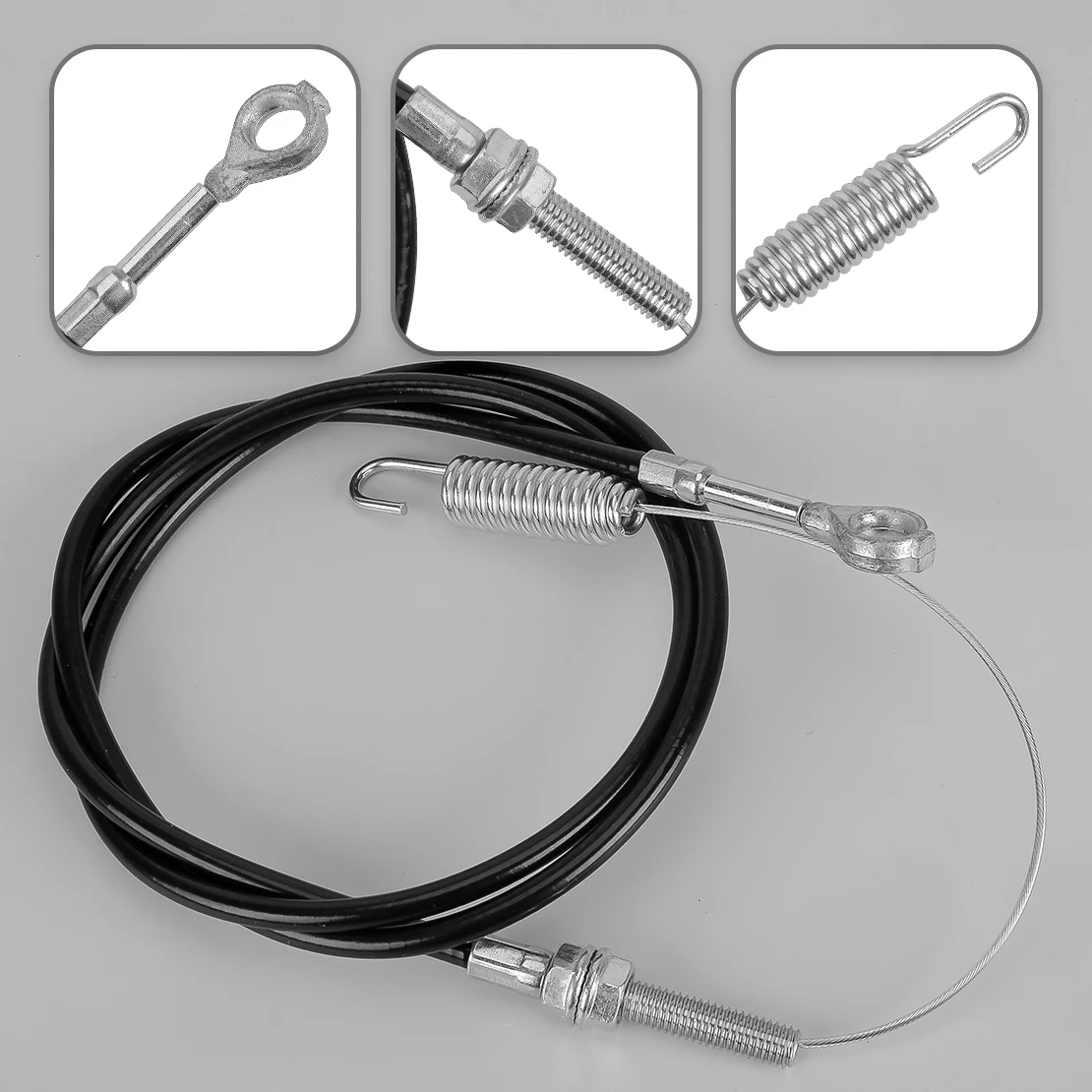 Clutch Push Pull Cable GX21634 Fit for John Deere 12PC 12SB 14PB 14PZ 14SB 14SBS 14SC 14SE 14SX 14SZ JA60 JA62 JA65 JE75 JX75