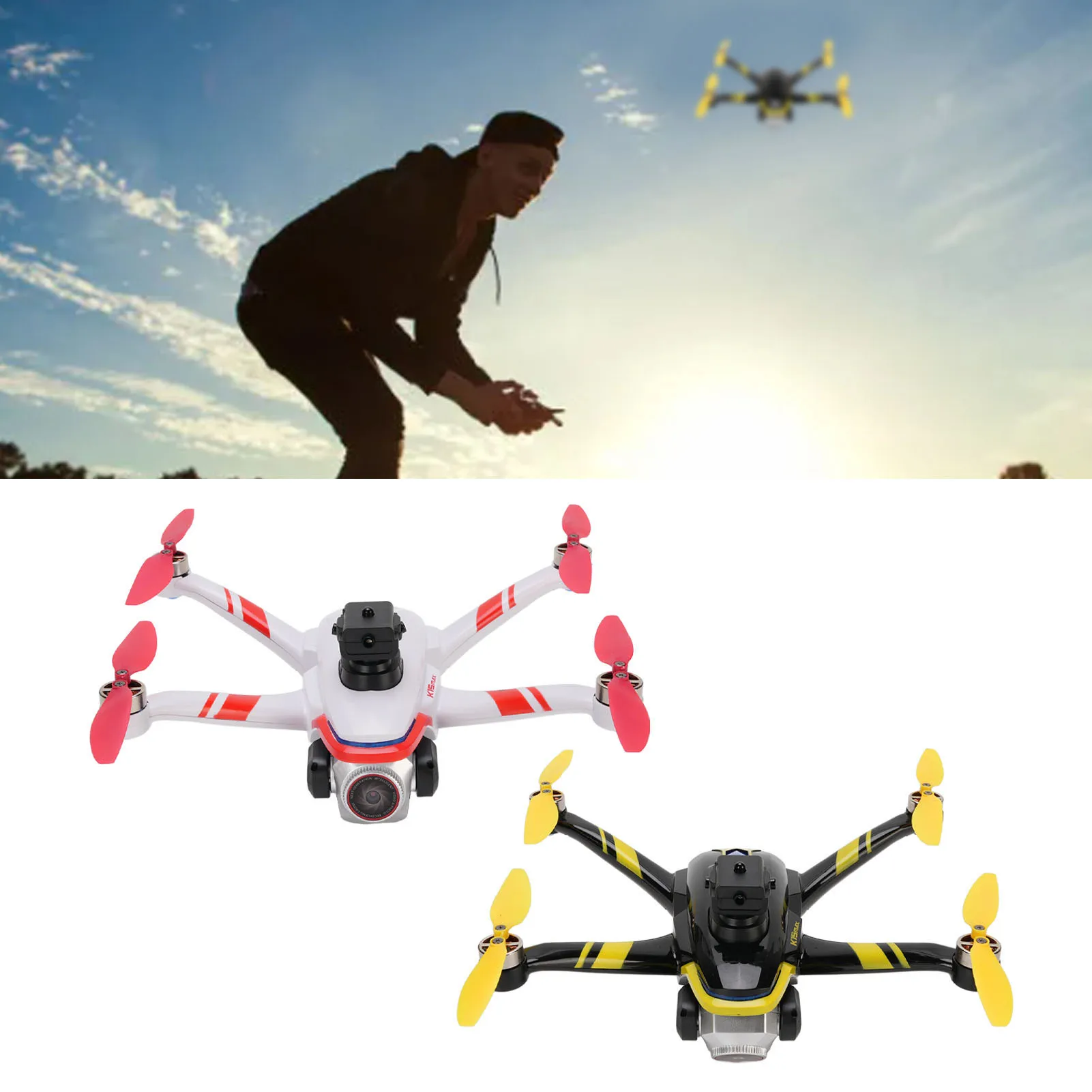 Remote Control Drone Brushless Windproof Smart Obstacle Avoidance Remote Control Quadcopter for Aerial Photography