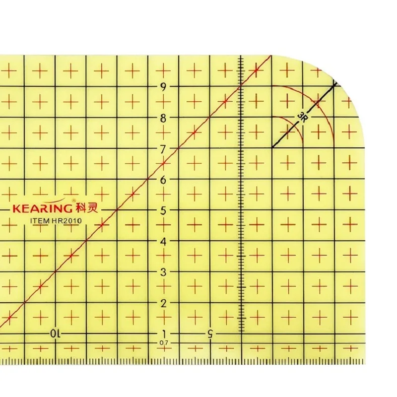Hot Ironing Ruler Heat Quilting Sewing Patchwork Ruler Hot Measuring Rulers for Sewing Knitting Tool Tailor Craft Accessories