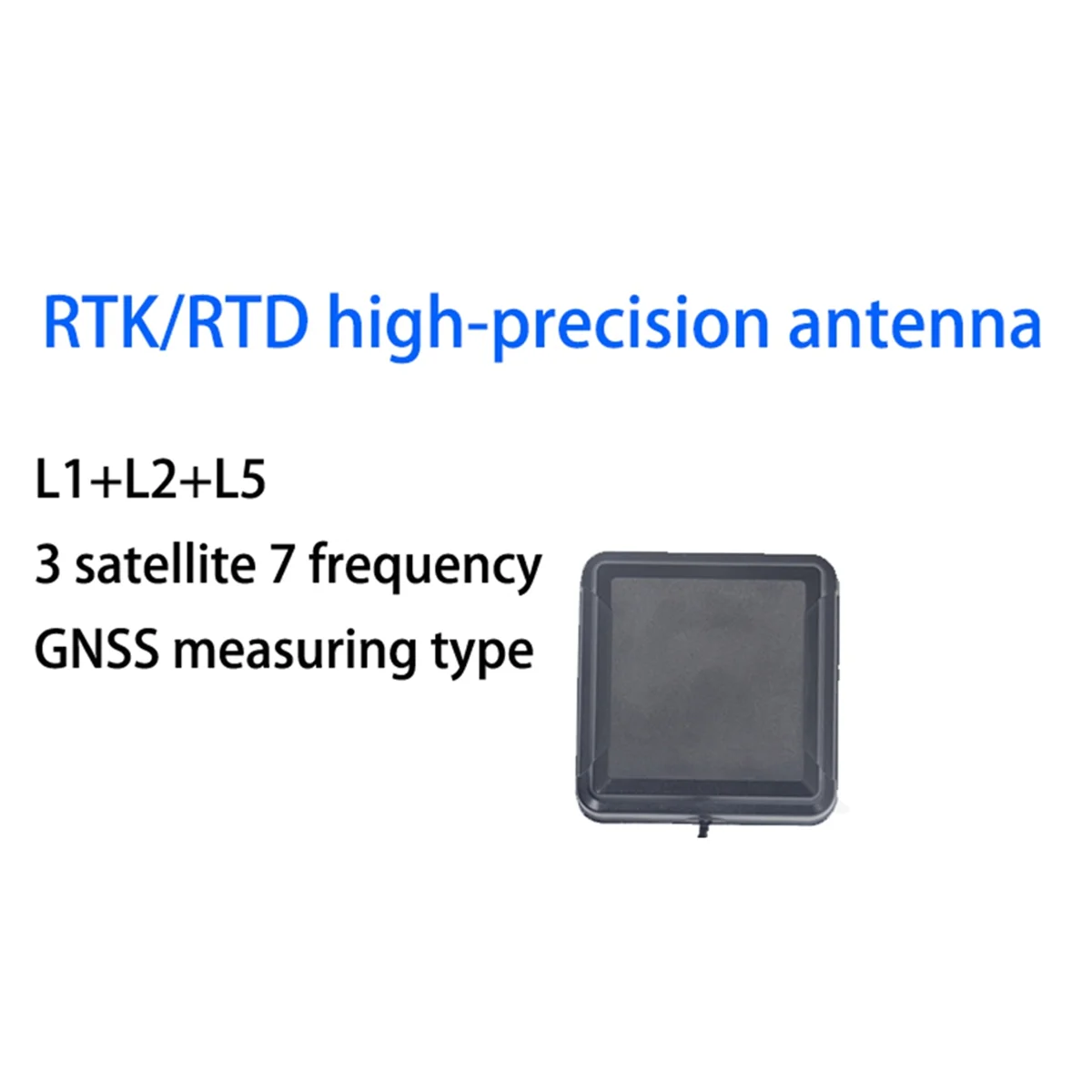 Newest! High Precision RTK RTD Antenna Centimeter Positioning L1+L2+L5 3-Satellite 7-Frequency GNSS Measuring Antenna