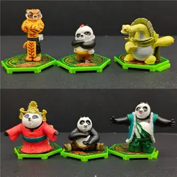 Japanese Gashapon Capsule Toys Kung Fu Panda Po Tigress Master Oogway Li Shan Miniature Dolls Desktop Ornament Model Toy