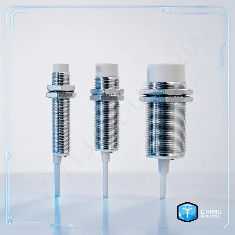 【CHIMU INDUSTRIAL】SZ-M12-2/4DN 24V NPN Inductive Proximity Switch Metal Sensor for High Precision Replacement