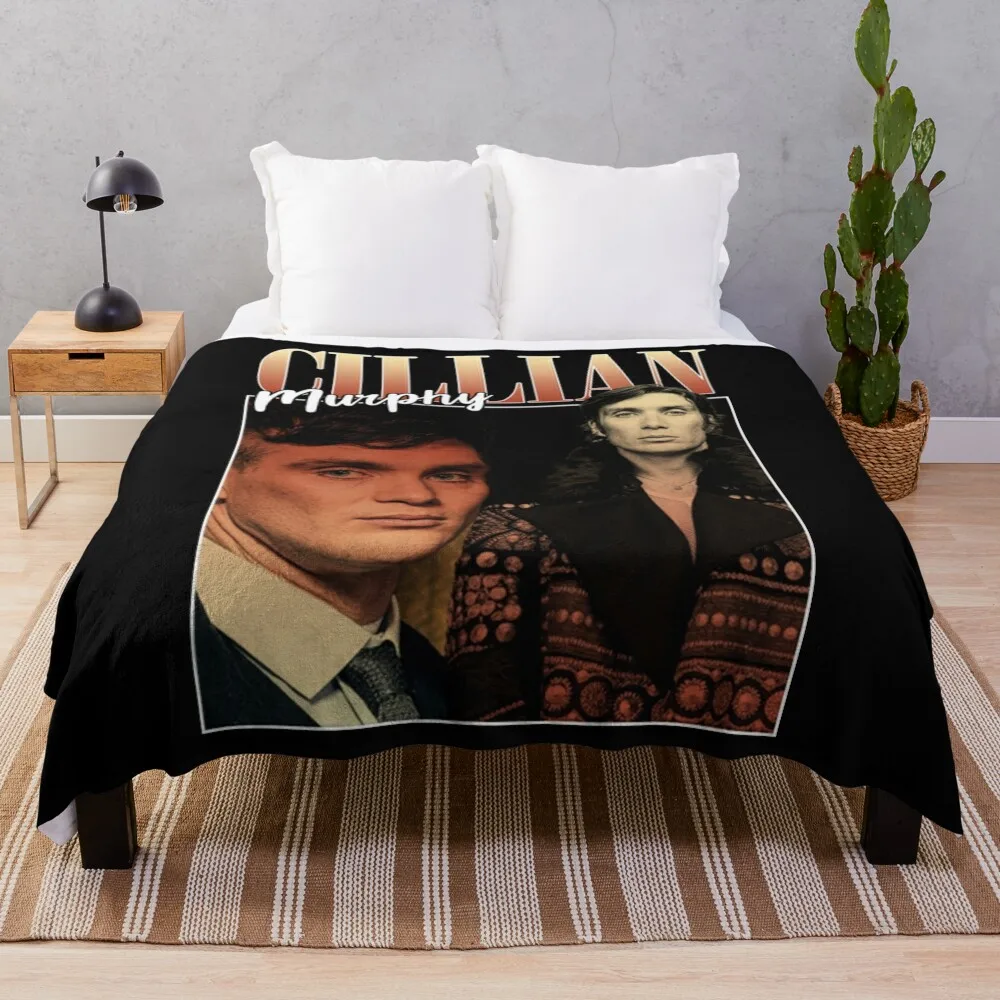 

Cillian Murphy Throw Blanket For Sofa Thin Fashion Sofa Blankets bed plaid