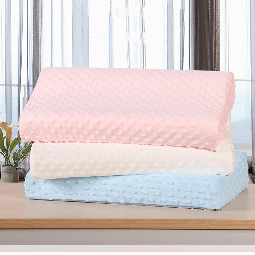 

Memory Pillow White Memory Cotton Supportive Neck and Head Pain Relief Sleeping Cushion for Side Back Sleepers Comfort Bed