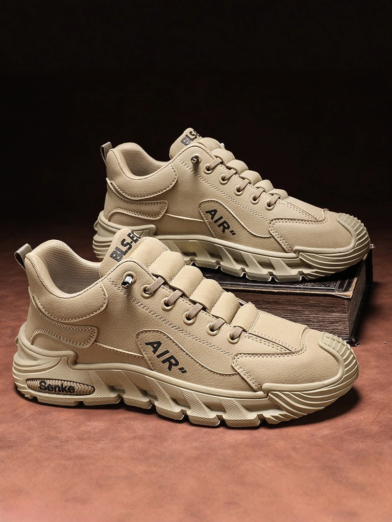 

Men's Safety Shoes 2026 New Summer Slip-On Casual Work Shoes Thick Bottom Anti-Slip Construction Site Labor Work Shoes