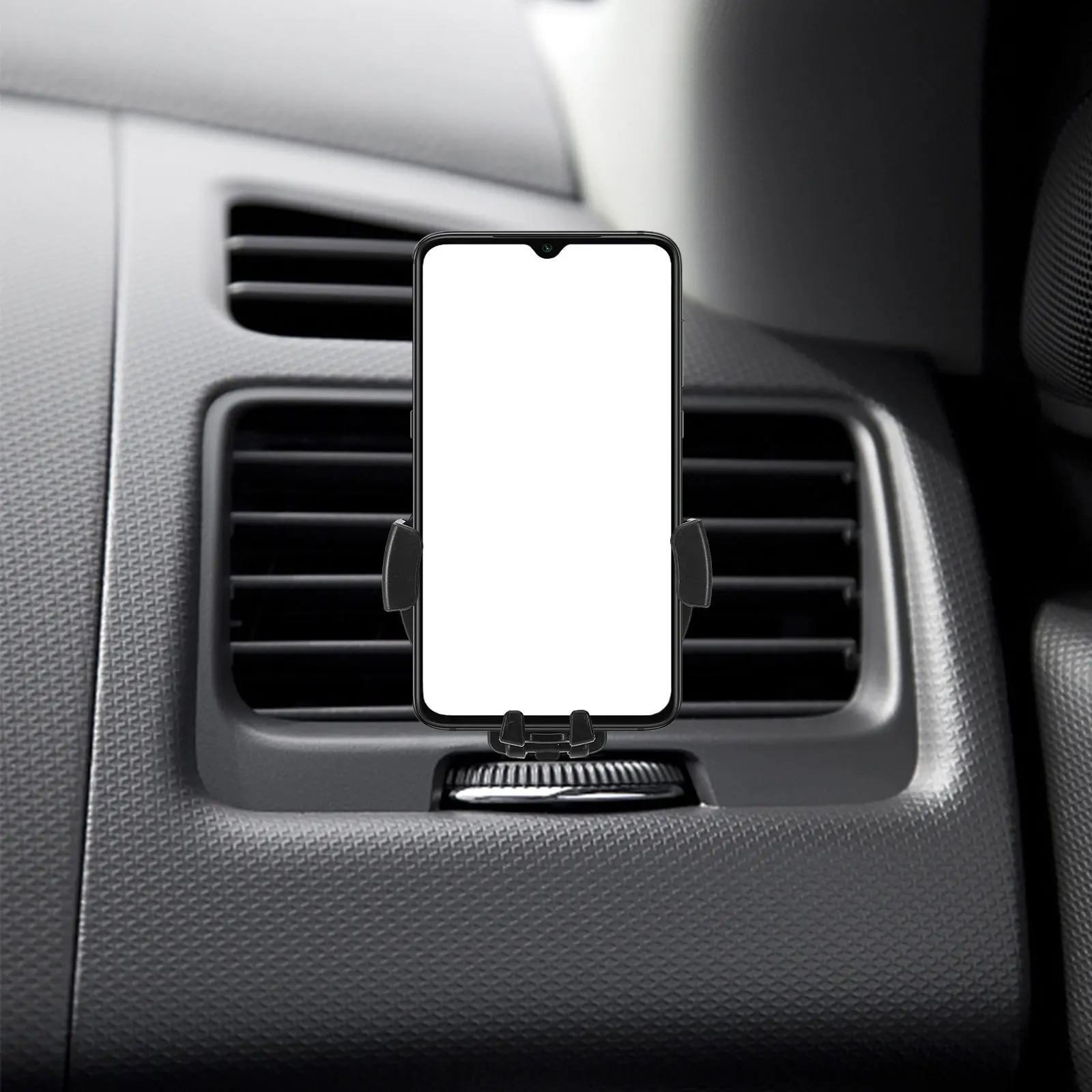 

Car Phone Holder Automotive Cup Holders 2 in 1 Car-mounted Black Vent Water Bottle Travel