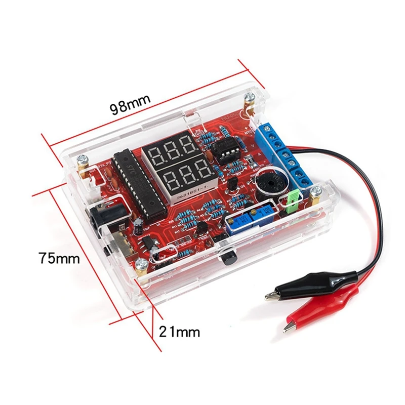 Signal Generator Multifunctional Instrument Making DIY Electronic Kit Current Temperature Detection Soldering Exercise Durable