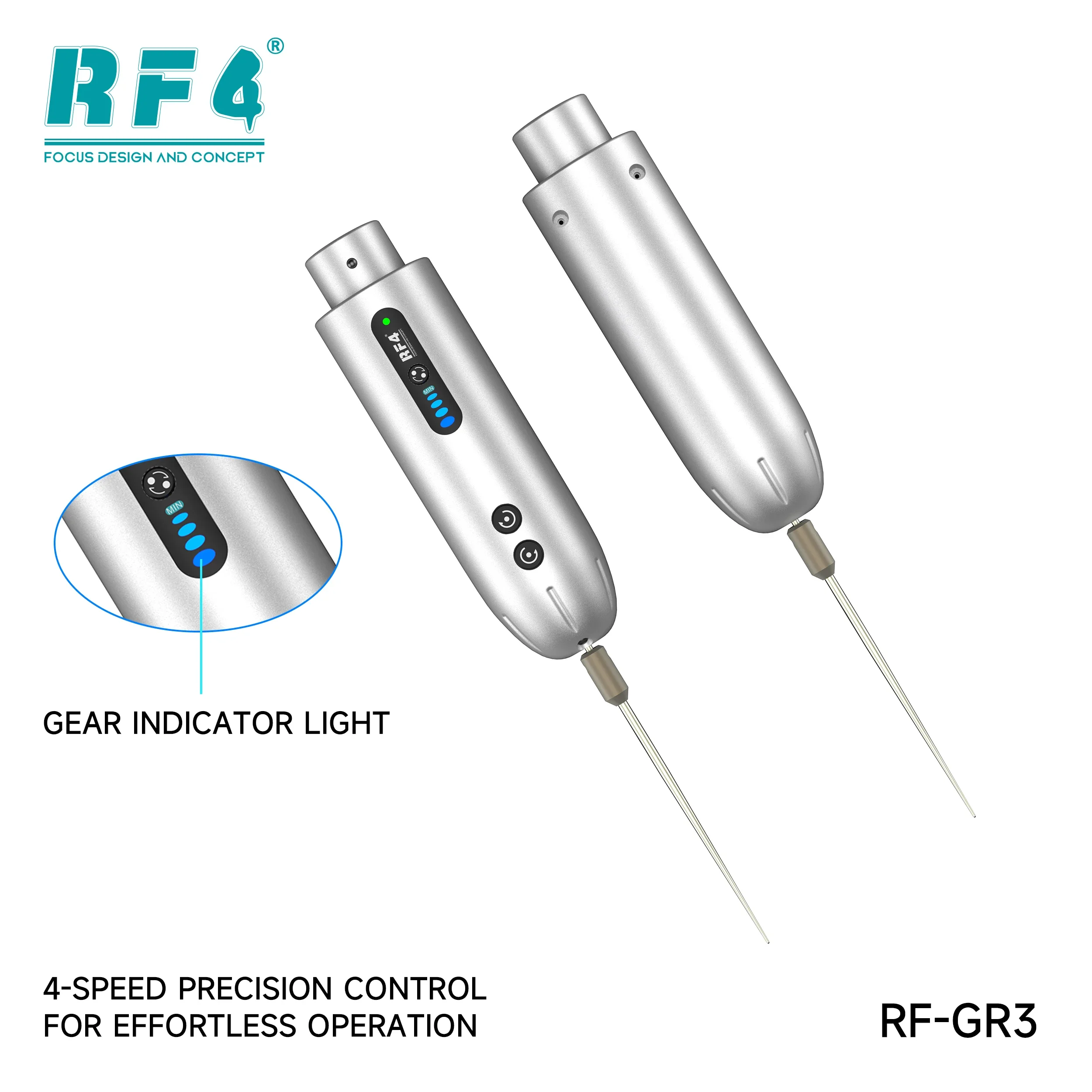 RF4 RF-GR3 RF-GR3S glue remover electric 4 gears adjustable for Mobile Phone LCD Screen Degumming Speed Regulation repair tools