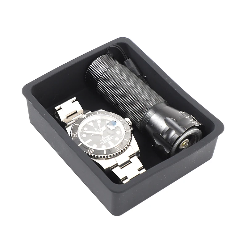 لإدارة لاند روفر رينج روفر 2024 + صندوق تخزين تروس التحكم المركزي صندوق تخزين التحكم المركزي سيليكون مضاد للانزلاق #4