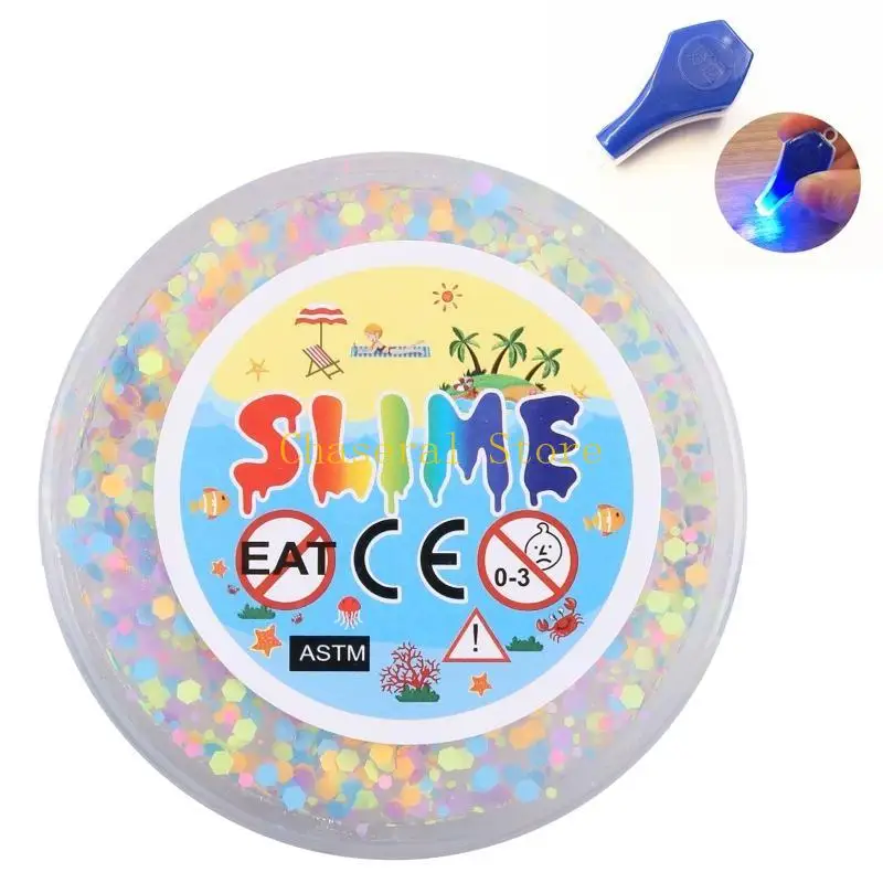 E7CE Mini Glow portable dans Dark Making Supplies Indoor for Play Bright Co