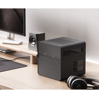 JONSBO N2 Chassis ITX NAS Server Home Storage Multi Hard Disk Position Hot Plug Mini Motherboard PC Aluminum Computer
