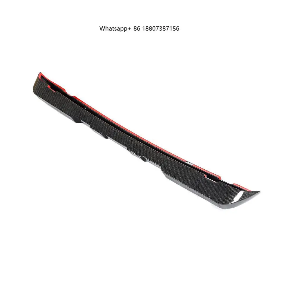

Sporty Design Auto Modification Parts Glossy Premium Carbon Fiber Car Rear Roof Spoiler forFord Bronco 21-22