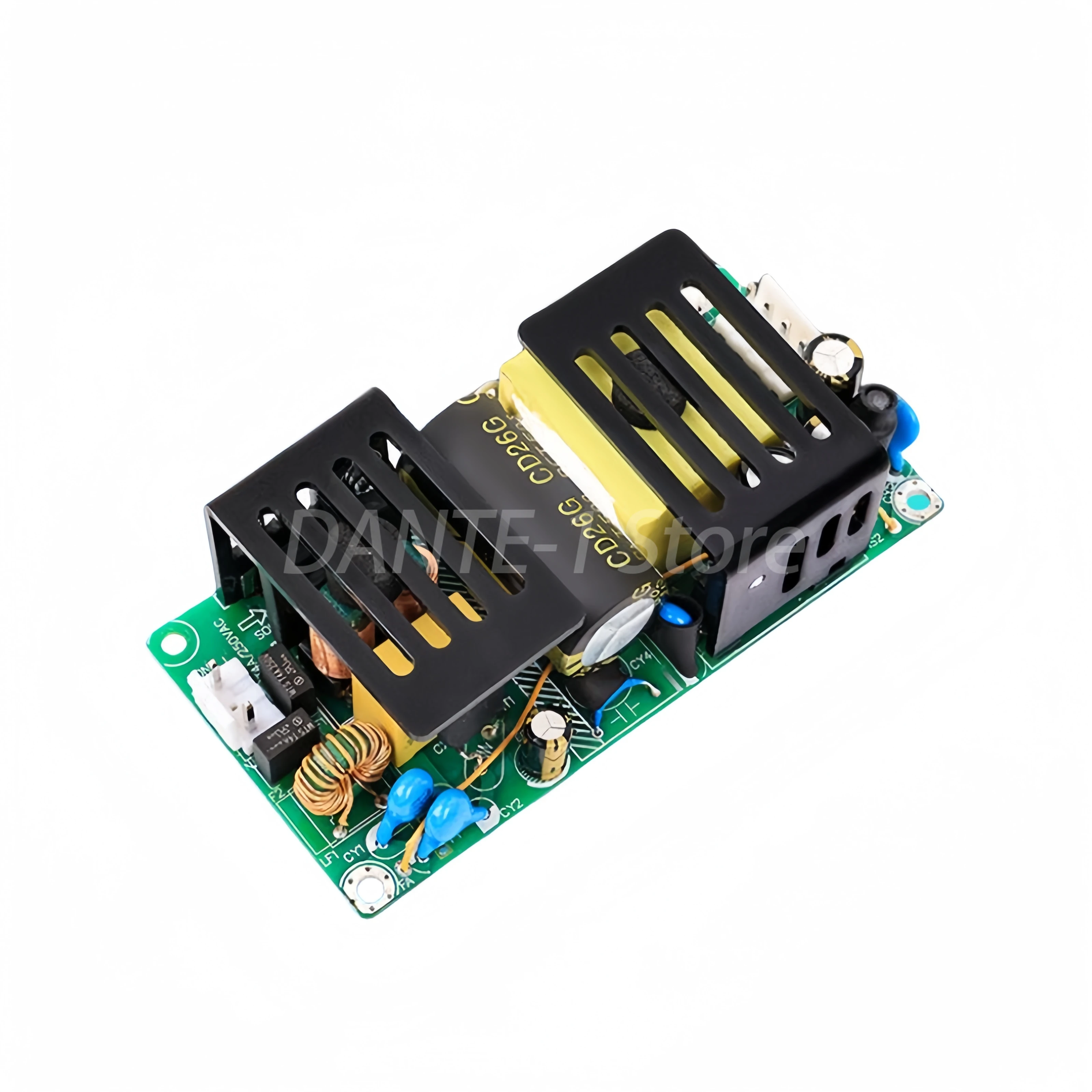 16V5A switching power supply board module industrial power supply bare board 100W high power 220V to 16V micro adjustable DC