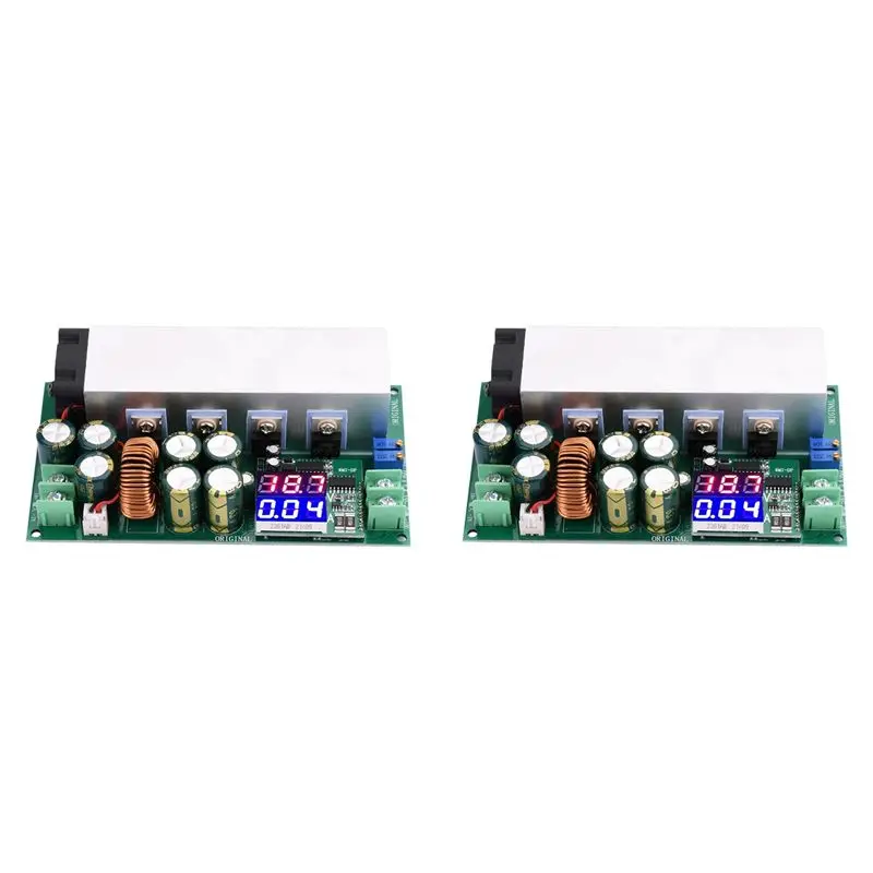 A74E-2X DC DC Buck Converter 600W CC CV 12-80V To 2.5-50V 5V 6V 12V 24V 24V 48V Step-Down Power Module Adjustable Regulated