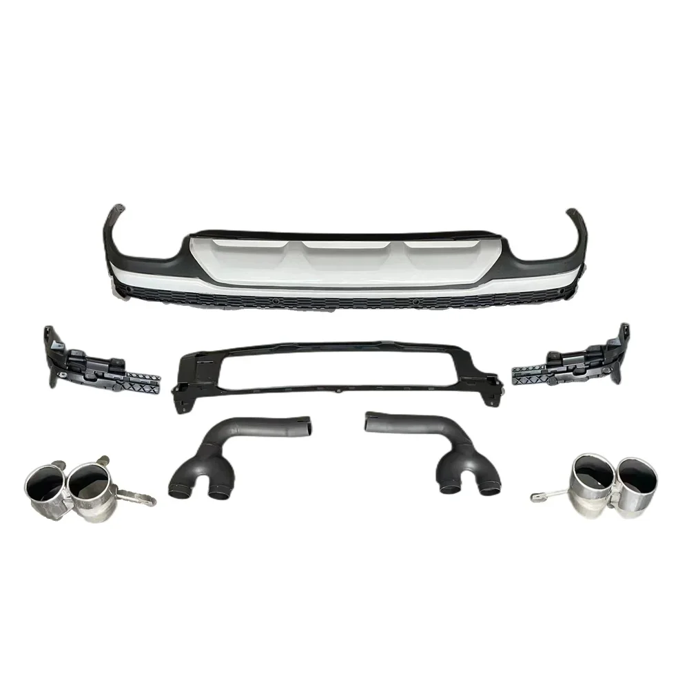 Factory Supply Price Car Body Kit S-line Q7 Rear Bumper Diffuser SQ7 Rear Lip Tail Throat for Audi Q7 2020-2023