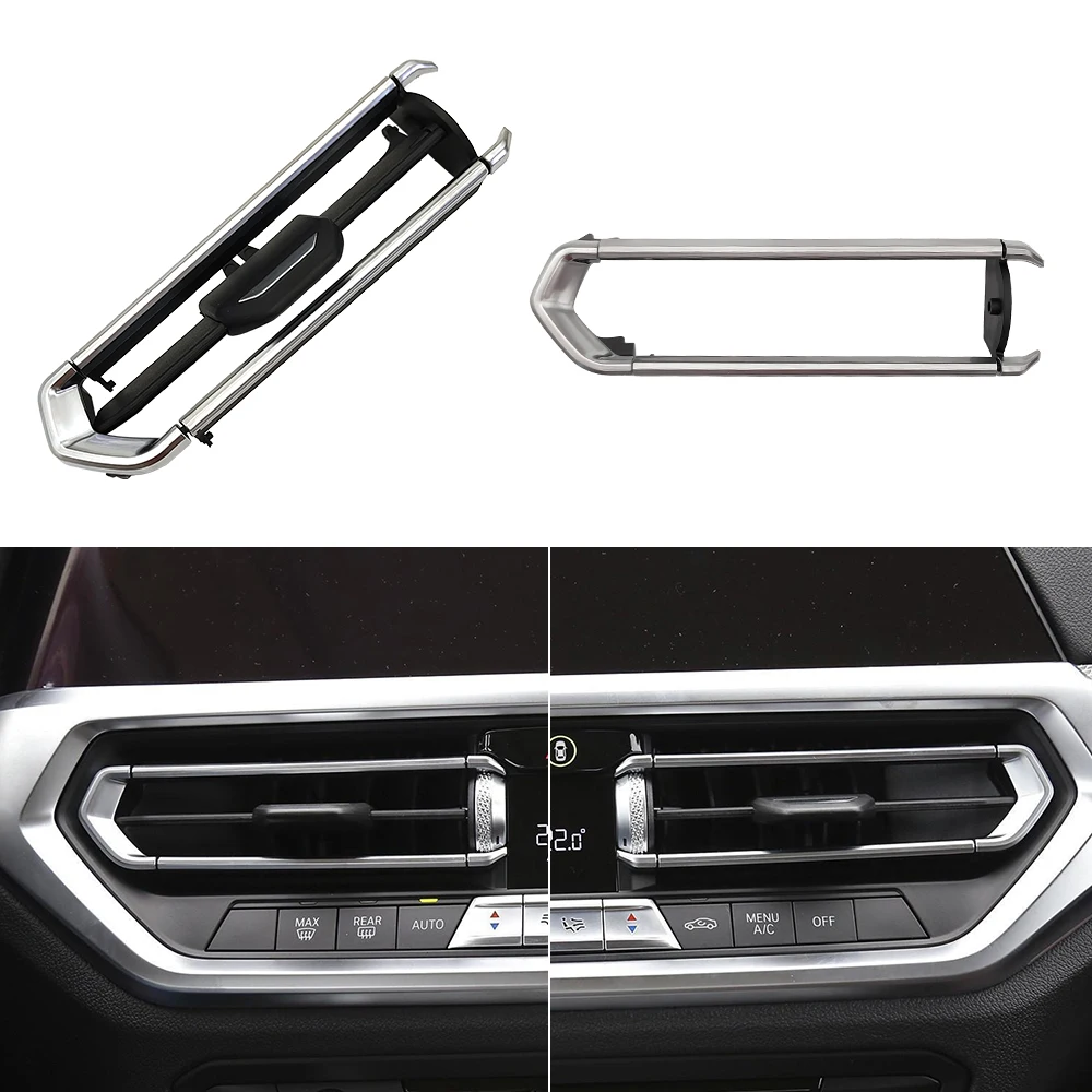 For BMW G20 G29 G01 Car Front Air Vent Grille Clip Trim Parts A/C Outlet Repair Kits For BMW 3 Series 320 323 X3 Z4 64119855415