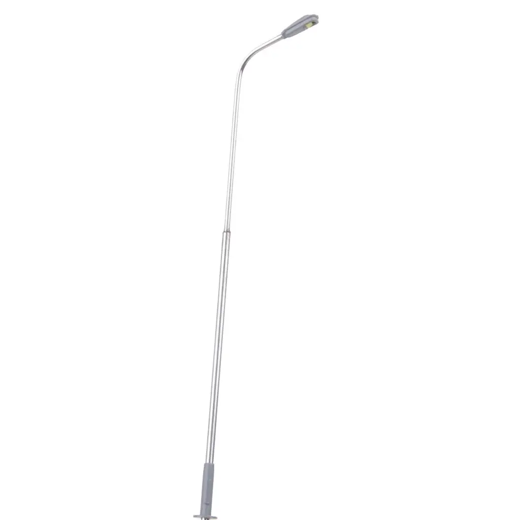 

10 шт., одноголовочные уличные фонари 1:100 светодиодов