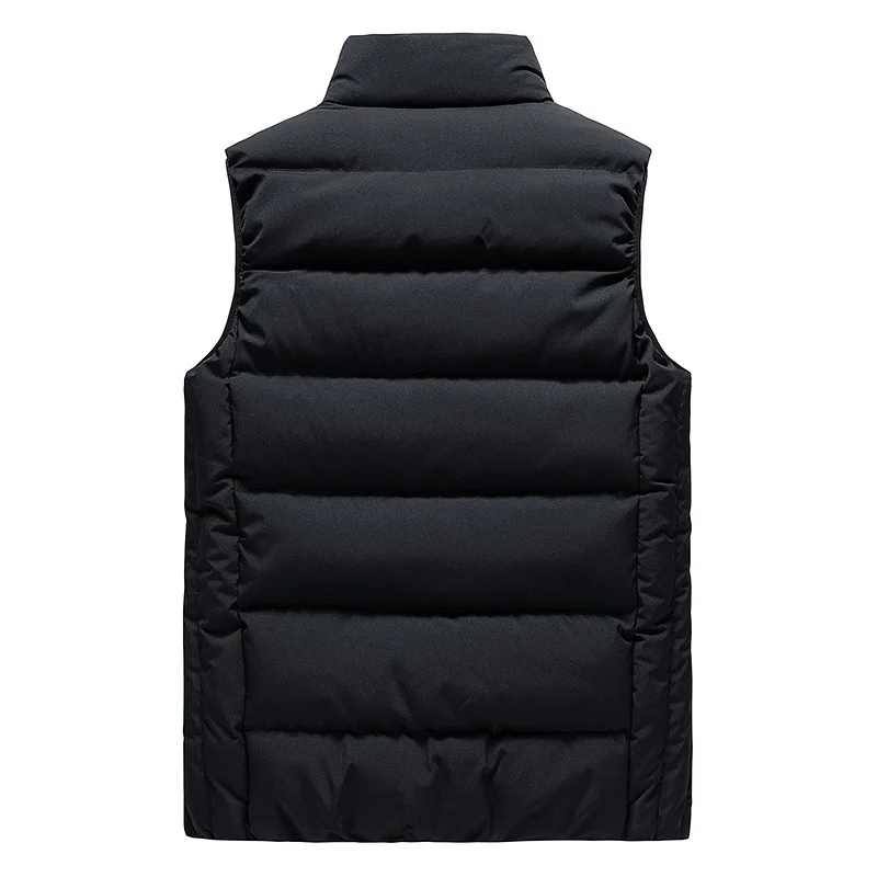 Windproof Men\'s vest Sleeveless Jacket Autumn Winter Waistcoat Down Cotton