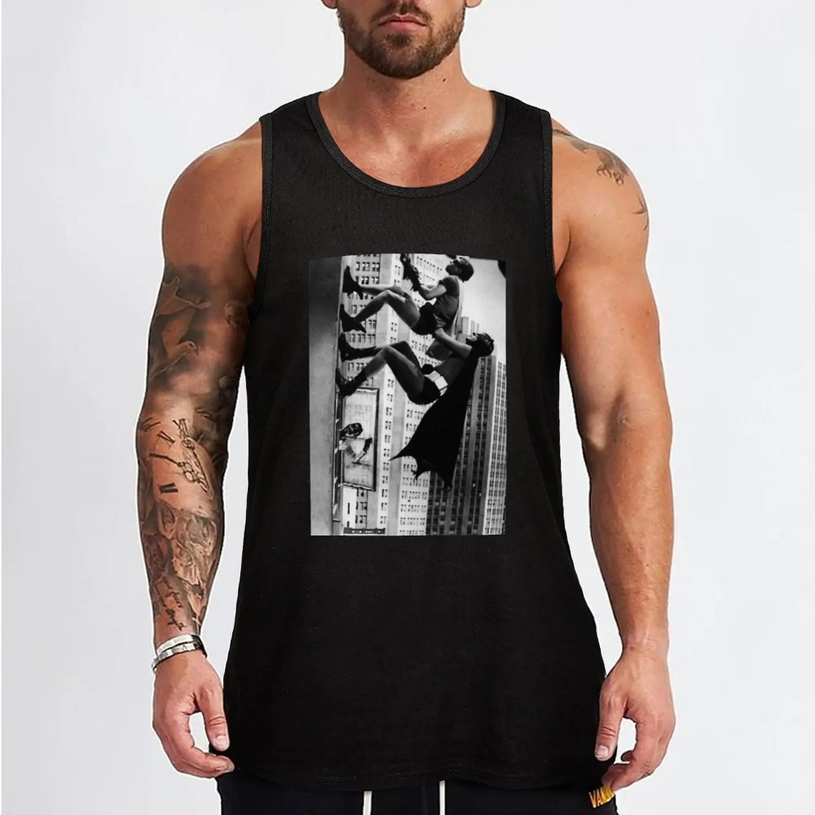 Adam & Burt Tank Top Bodybuilding clothing man gym shirt men