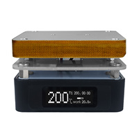 T55 Preheating Rework Station, Constant Temp Adjustable Electronic Hot Plate For PCB SMD Heating Led Lamp Desoldering -- SEQURE