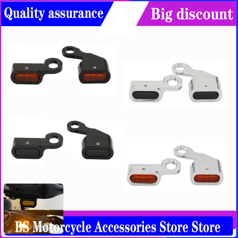 FoR Harley Sportster S 1250 RH1250S 2021 2022 2023 Motorcycle Handlebar Control LED Turn Signal Indicator Light Blinker Lamp