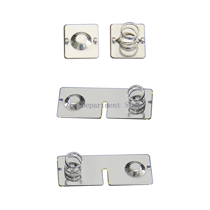 20PAIR Large size D battery spring 20 * 49MM positive and negative double pole contact piece battery box spring