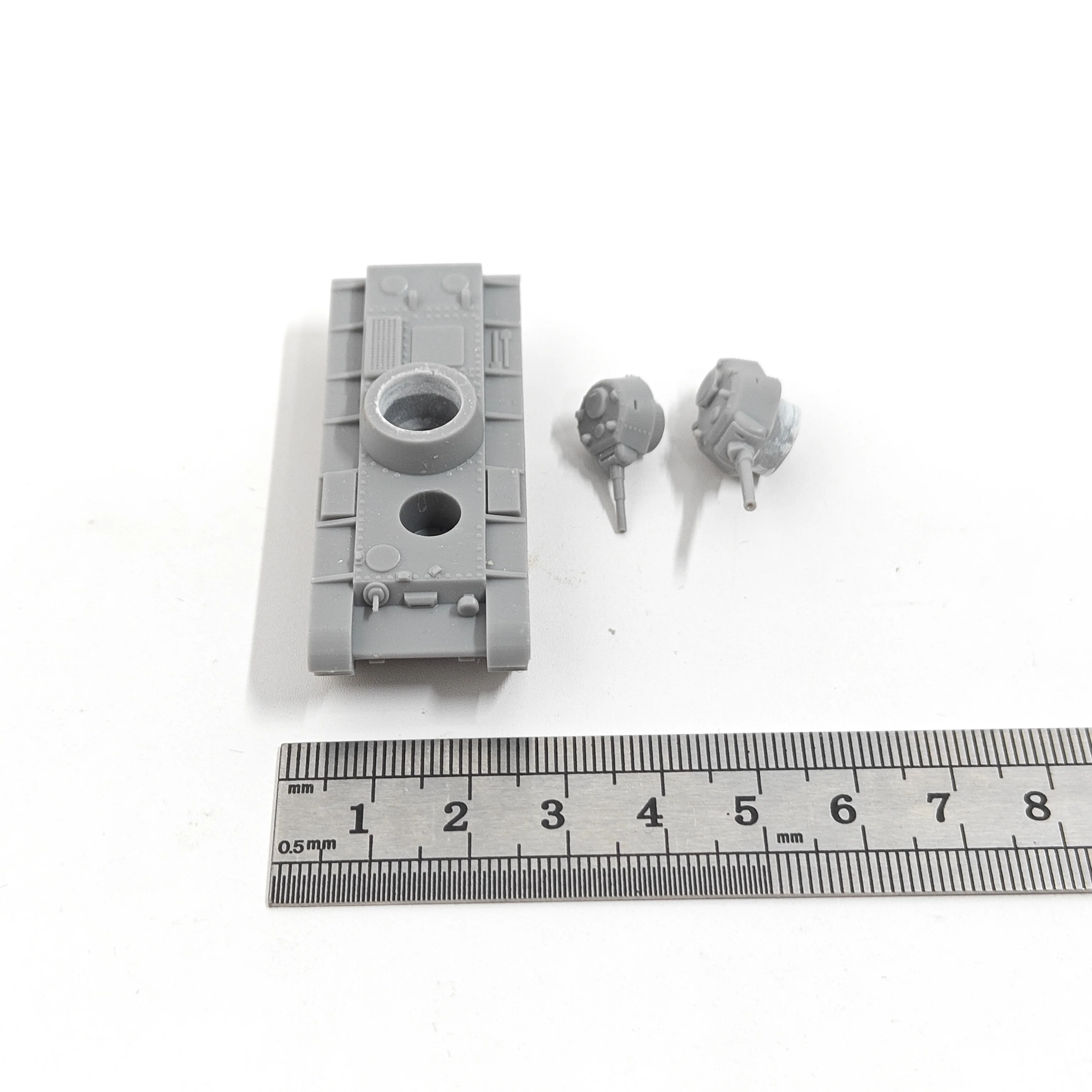 1/144 Scale SMK (Sergai Mironovich Kirov) Heavy Multi-Turret Tank Project Model kits
