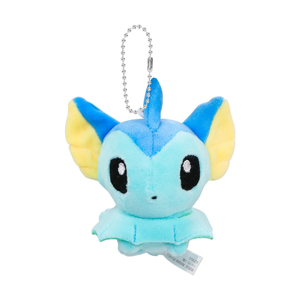 Pokemon Eevee Famiglia Portachiavi Ciondolo Peluche Glaceon Vaporeo Sylveon Espeon Flareon Cute Anime Farcito Bambola Regalo Di Compleanno