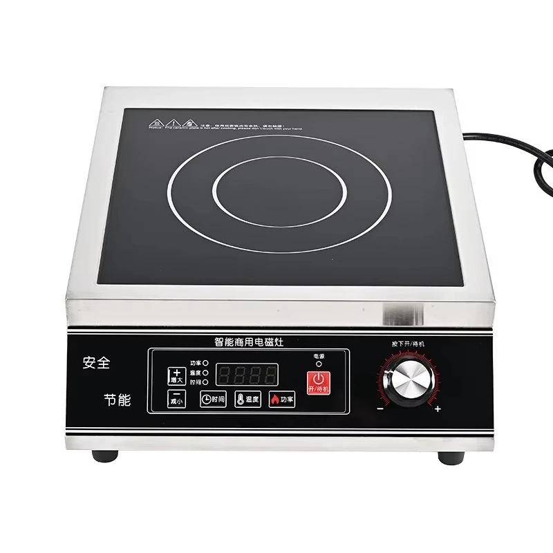 Commercial square kitchen electric stove 3500 flat desktop electric stove high power cooking stove