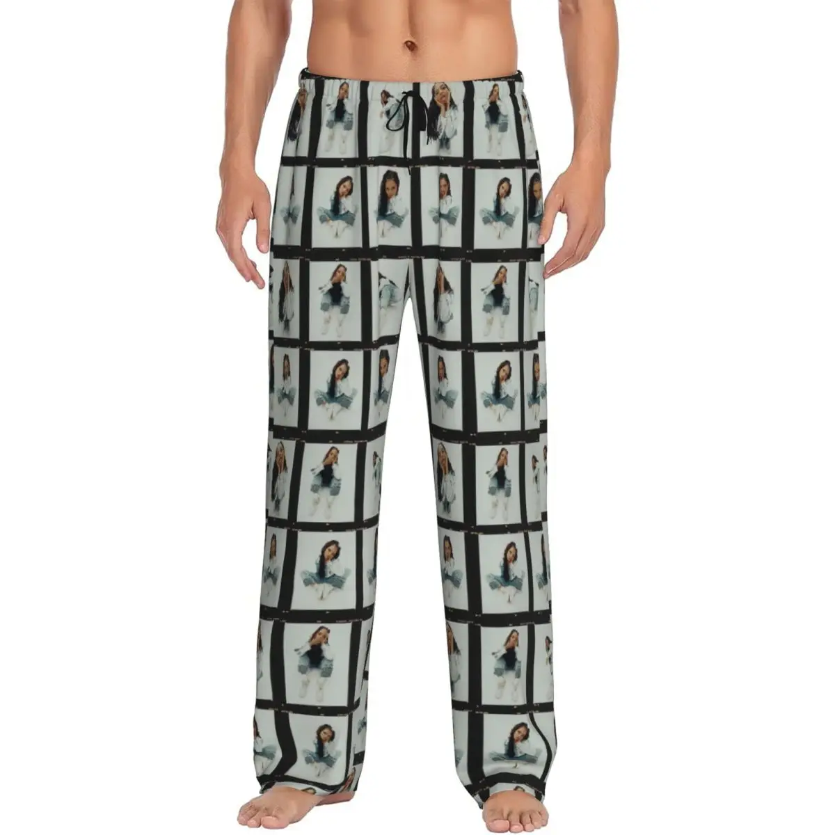 

Custom Men Nina Chuba Pajama Pants Print Music Singer Sleep Sleepwear Bottoms with Pockets