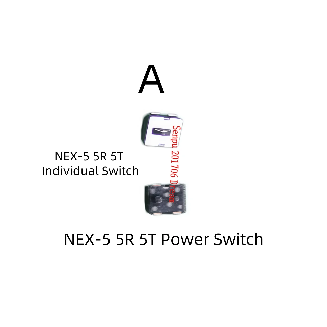 For Sony NEX5 NEX-5 NEX5R NEX5T Digital Camera Power On Off…