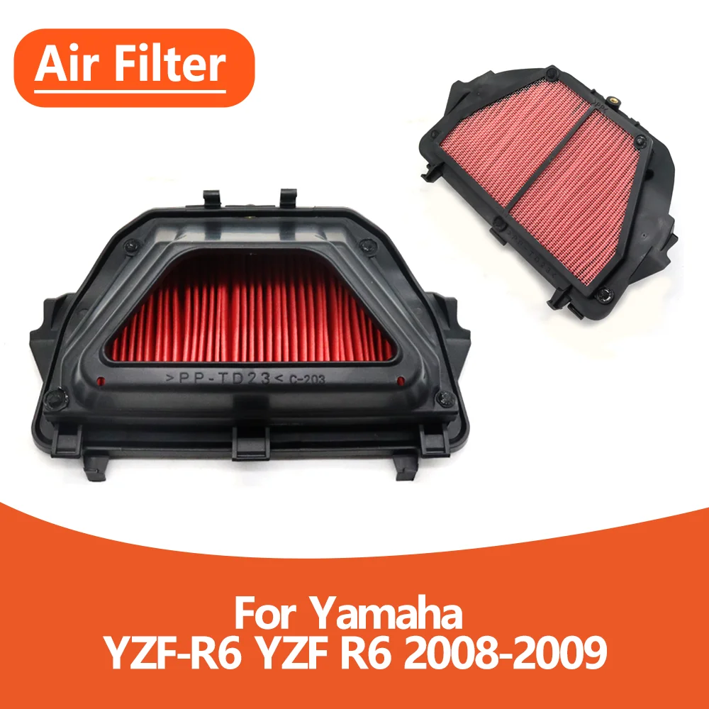 

For Yamaha YZF-R6 YZF R6 YZFR6 2008-2009 Motocycle Accessories Air Filter Intake Cleaner