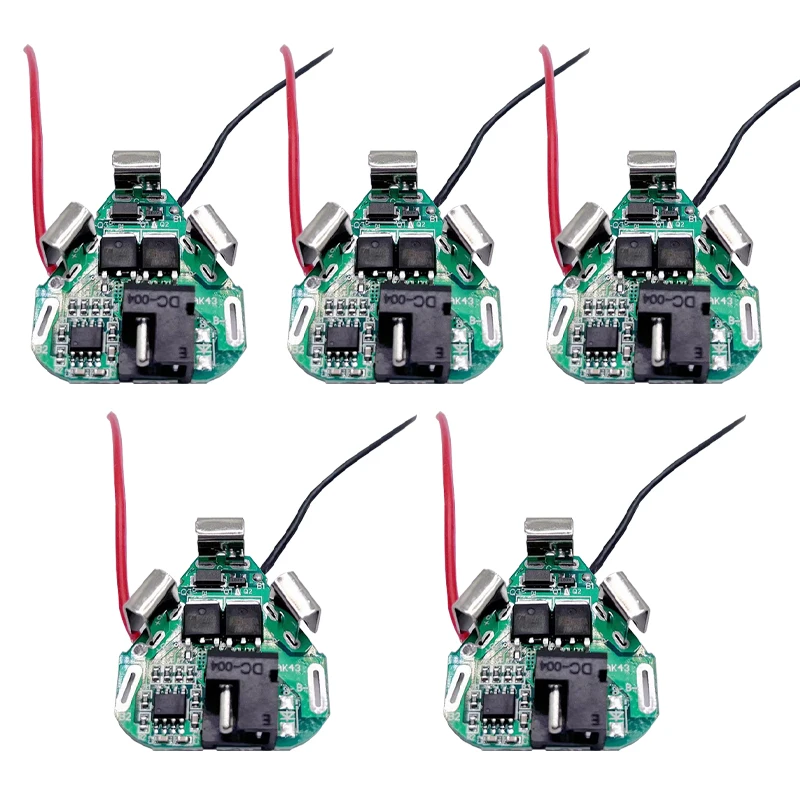 1/2/5PCS 12.6V BMS ładowarka akumulatorów litowych płyta ochronna do silnik do wiertarki nad prądem nad zabezpieczeniem przed ładowaniem zwiększa