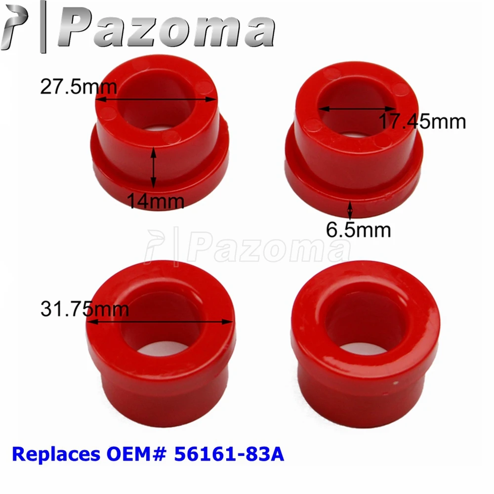 Polyurethane Motorcycles Handlebar Riser Bushing For Harely Touring 1983-2021 Softail 2018-2021 Front Handle Bar Riser Bushings