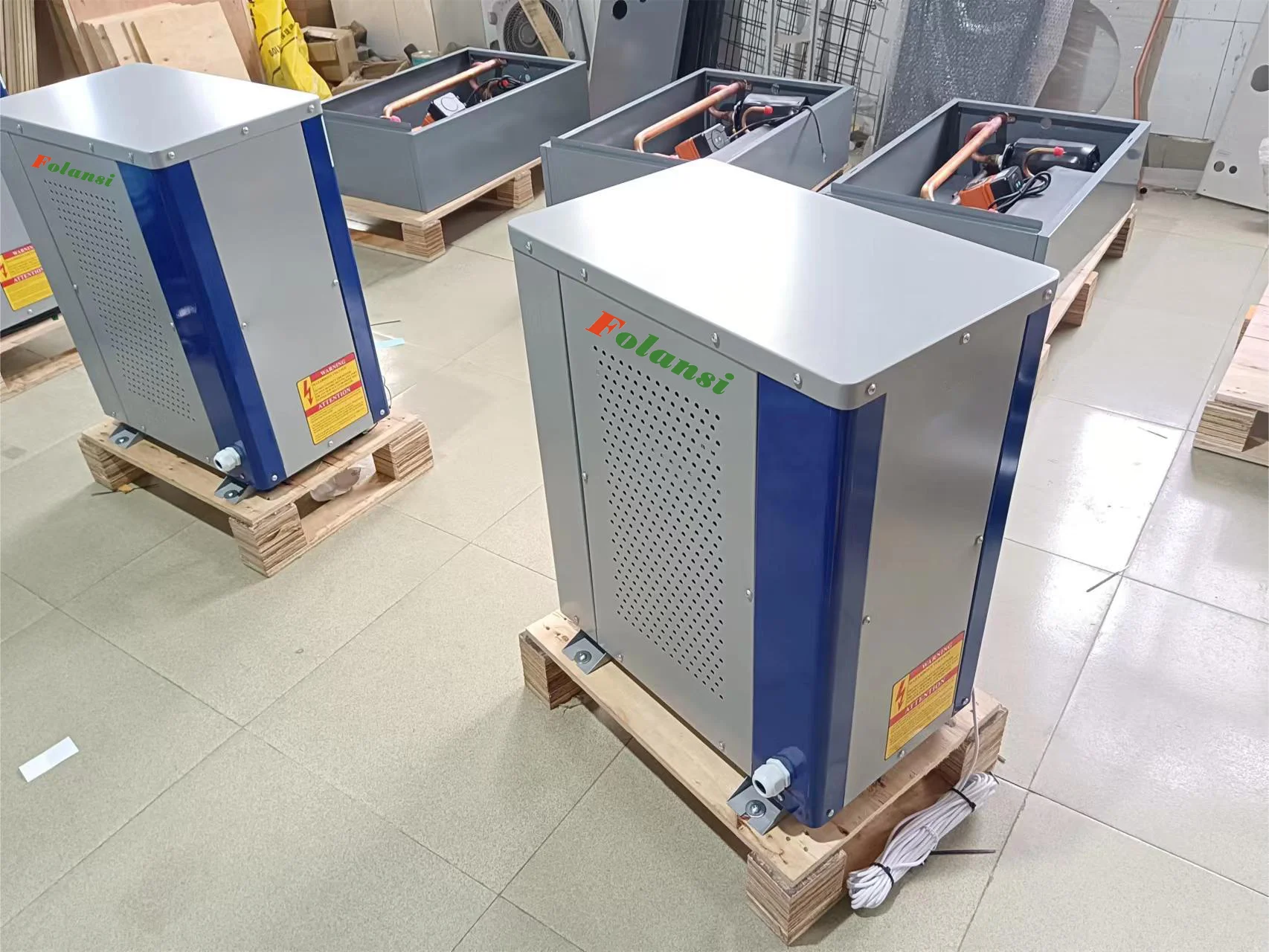 Bomba de calor de fuente de agua de 7Kw, bomba de calor geotérmica/bomba de calor de fuente de tierra (calefacción/refrigeración), buen precio, gran oferta