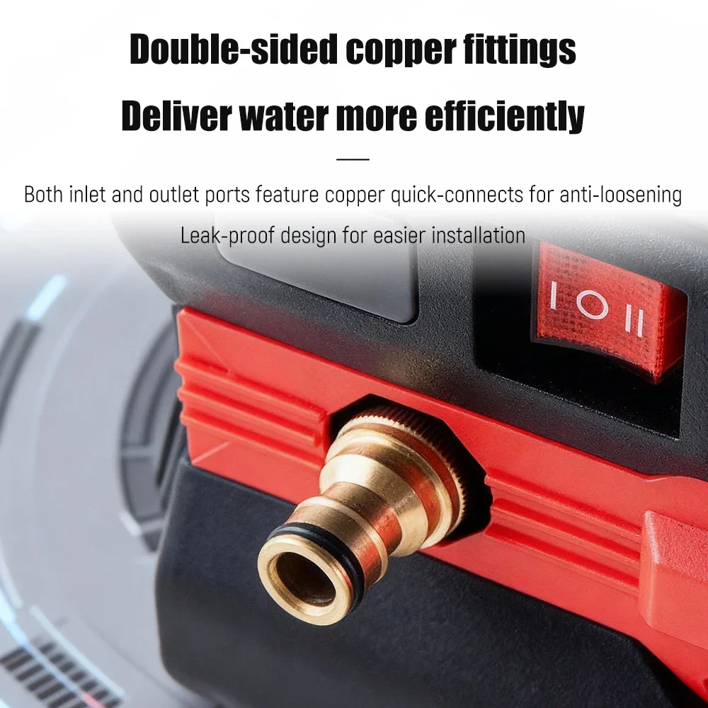 Electric Water Pump Irrigation Pump Lightweight Compact Pump for Outdoor Watering Garden Irrigation Pump for Makita