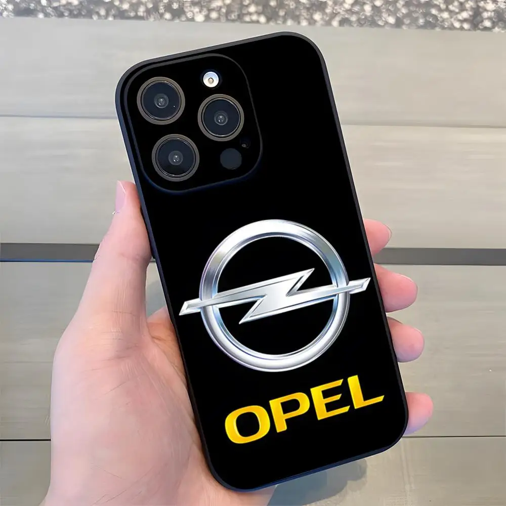 Opel Logo Autotelefonhülle für 16 Pro Max iPhone 15 14 13 Pro Max 11 X Xs Xr 8 7Plus Silikonhülle