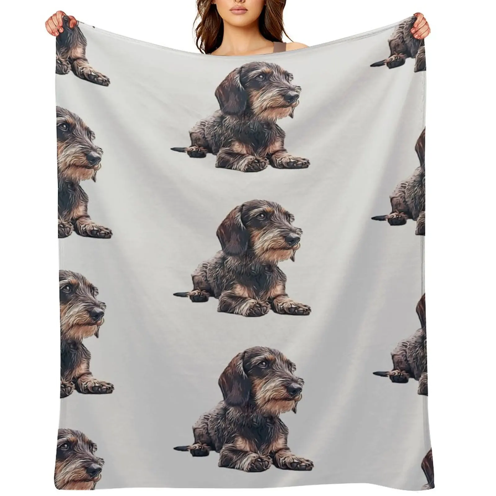 

Dachshund Wire Haired Throw Blanket Decorative Sofas For Decorative Sofa for sofa Baby Blankets
