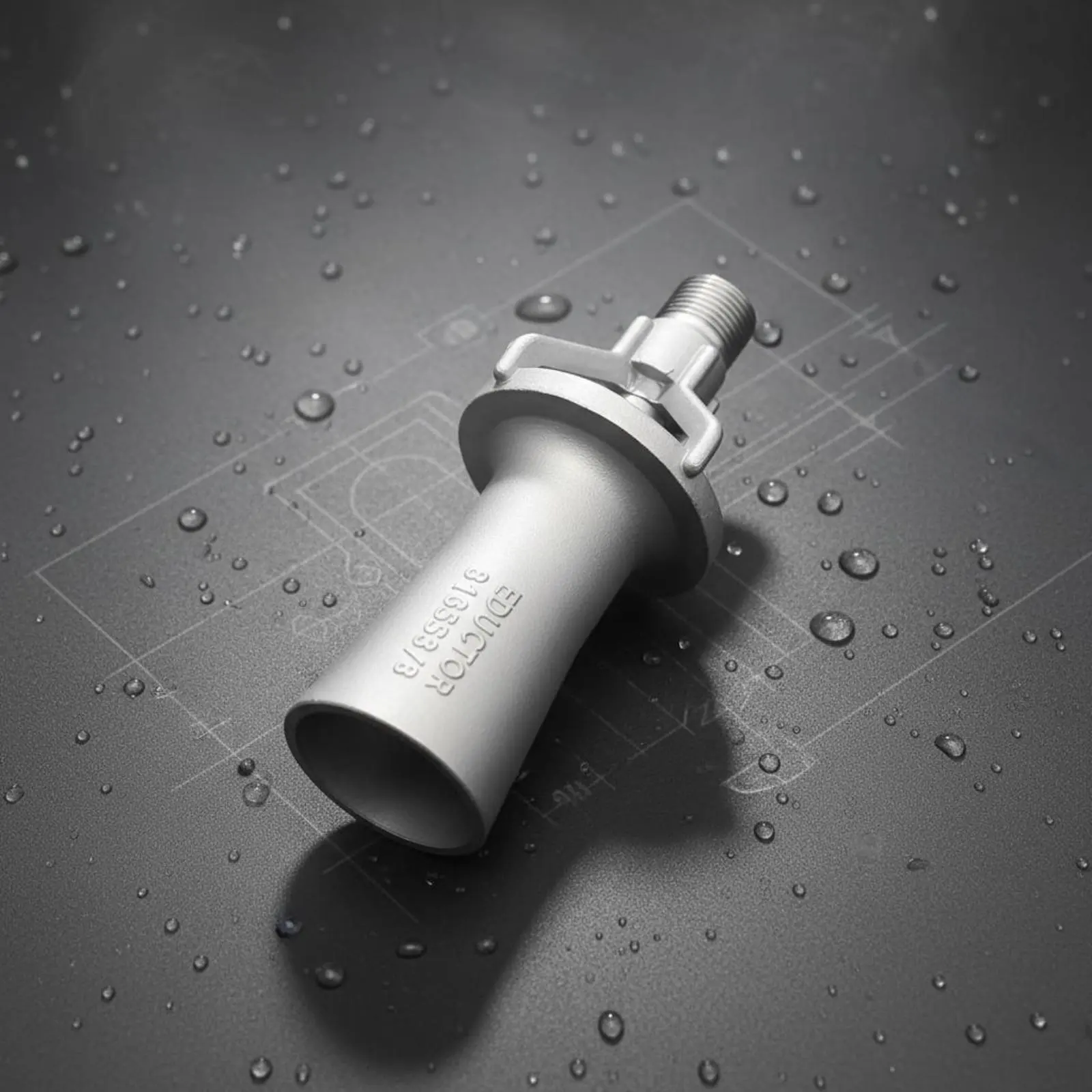 

Plating Solution Mixing Nozzle Corrosion Resistant Flared Nozzle Fluid Mixing Eductor Anti-Clogging