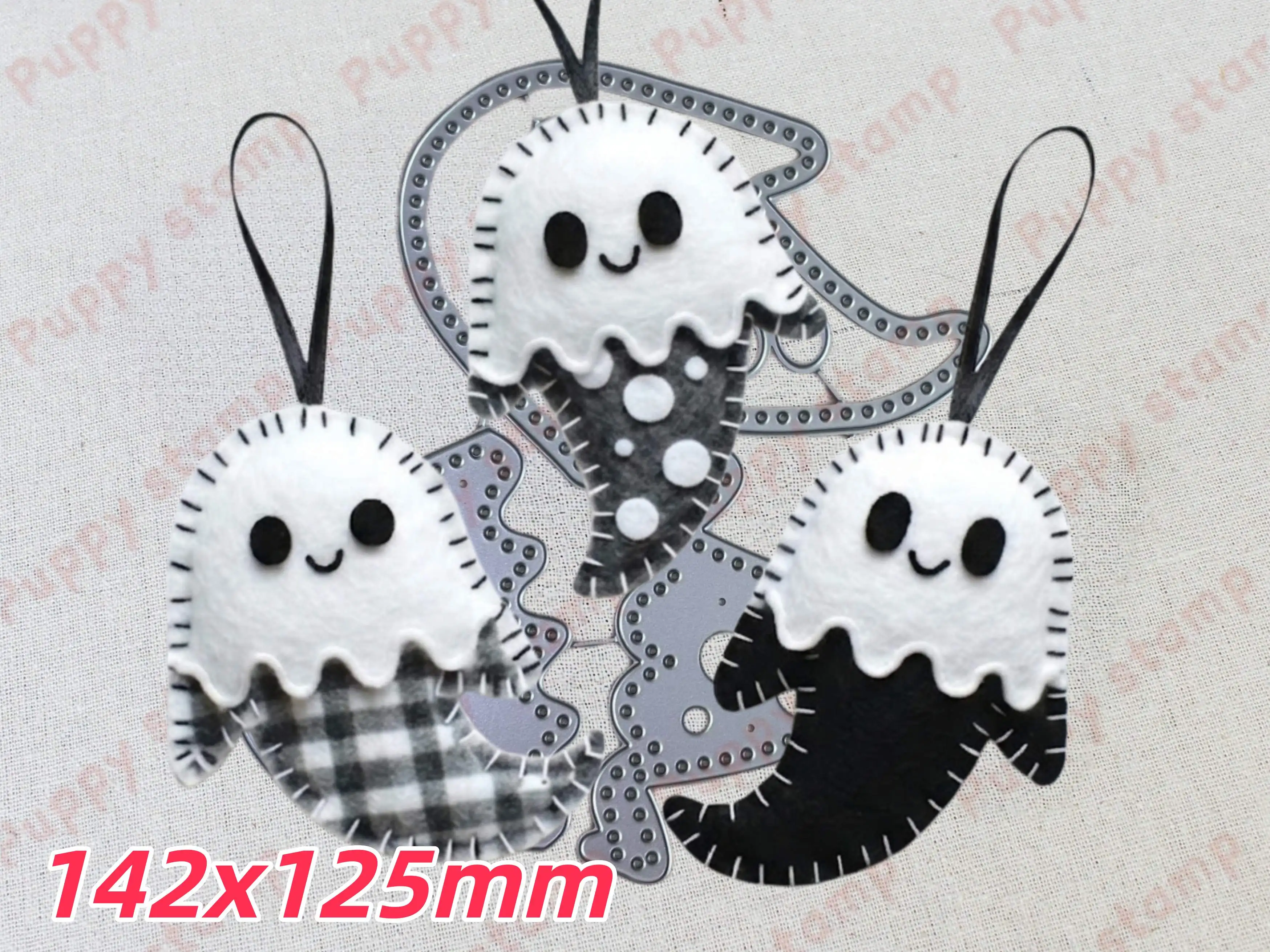 Felt Dies 2026 New Halloween Christmas Pumpkin Haunted House Cat Metal Cutting Dies For DIY Scrapbook Craft Decoration Template