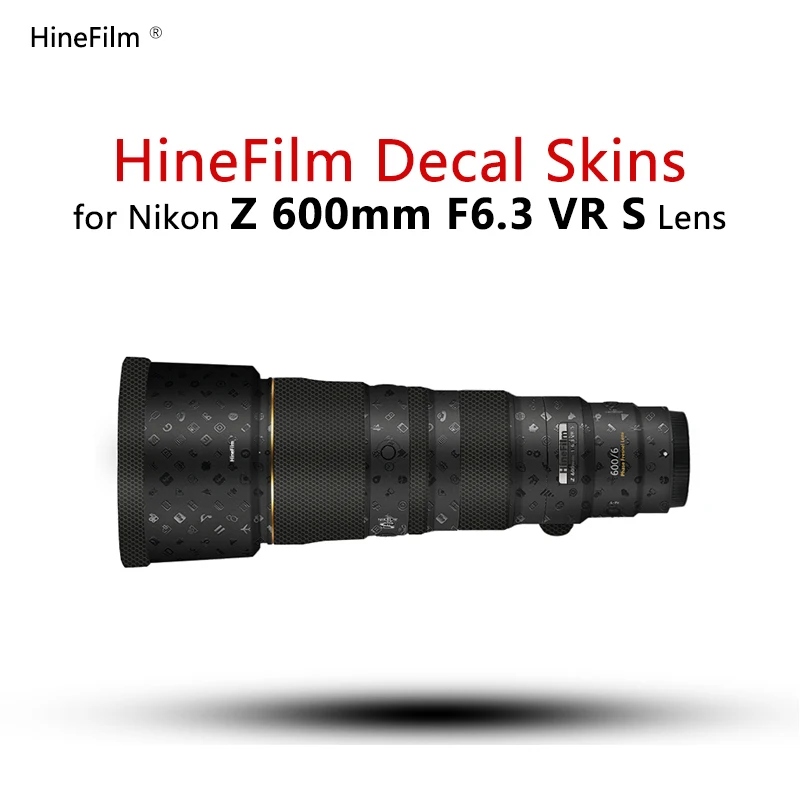 

Customized Skin for Nikkor Z600f6.3 Lens Sticker 600 f6.3 Decal Skin For Nikon Z 600mm f/6.3 VR S Decal Skin 600 6.3 Wrap Cover