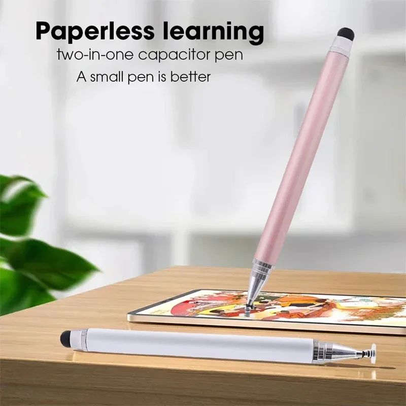 3PCS Capacitive Stylus Smart Phablet Universal 2-In-1 Stylus Without Charge For All Capacitive Touch Screens For Iphone/android