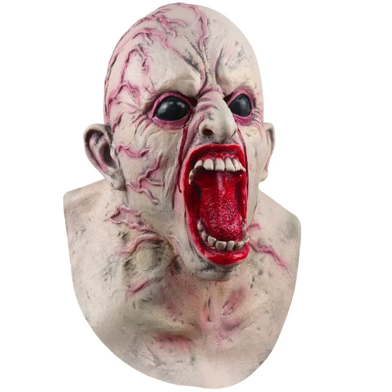 2026 Halloween Latex Skull Horror Mask Full Face Helmet Mask Role-playing Party Mask Vampire Charlie Freddy Bio Affordable Good view 3