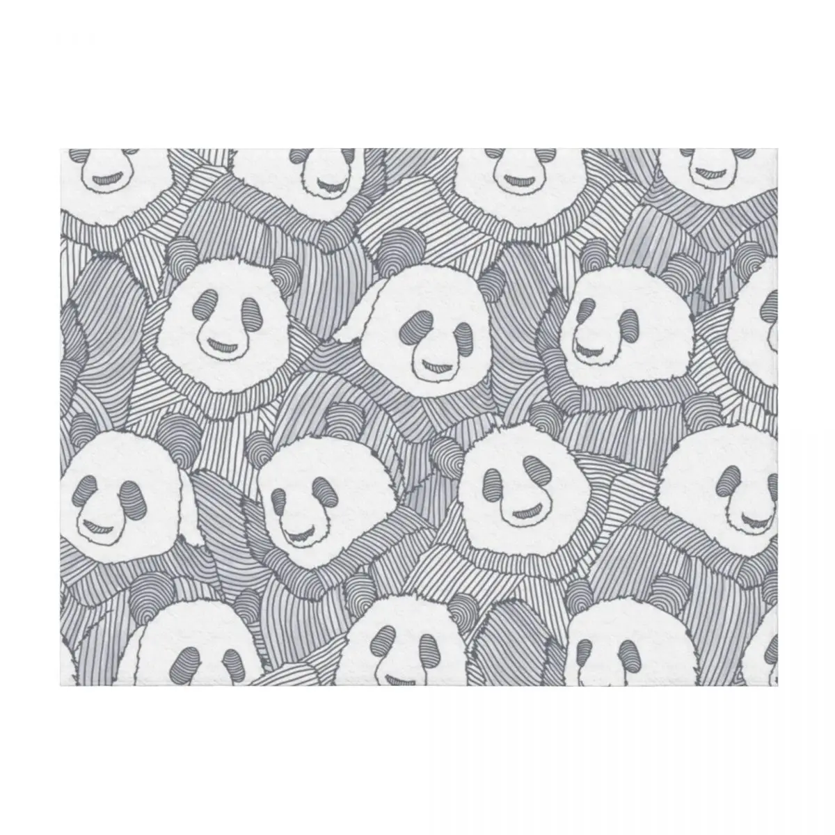 

Packed Pandas Throw Blanket Soft Plaid Giant Sofa Stuffeds Blankets
