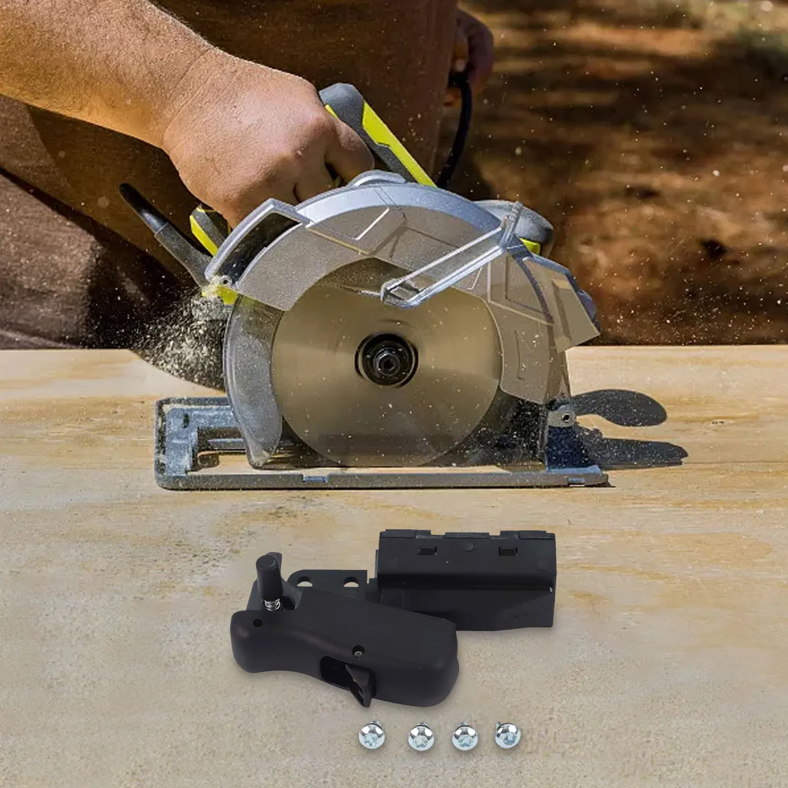 

Практичная и полезная замена триггера переключателя заменяет запасную часть DWS779 DW712 для DW715 DW716 DWS780, часть торцовочной пилы N548978