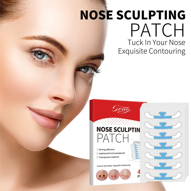 Cosplay Speciali Strisce Termoretraibili Per Il Naso Termoretraibili Ali Del Naso Piccolo Naso Stretto Sottile Bellezza Invisibile Restringimento Adesivi Per Ala Del Naso