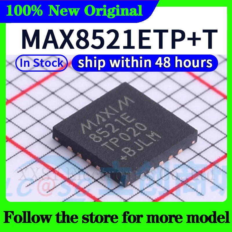 

MAX8521ETP+T В наличии